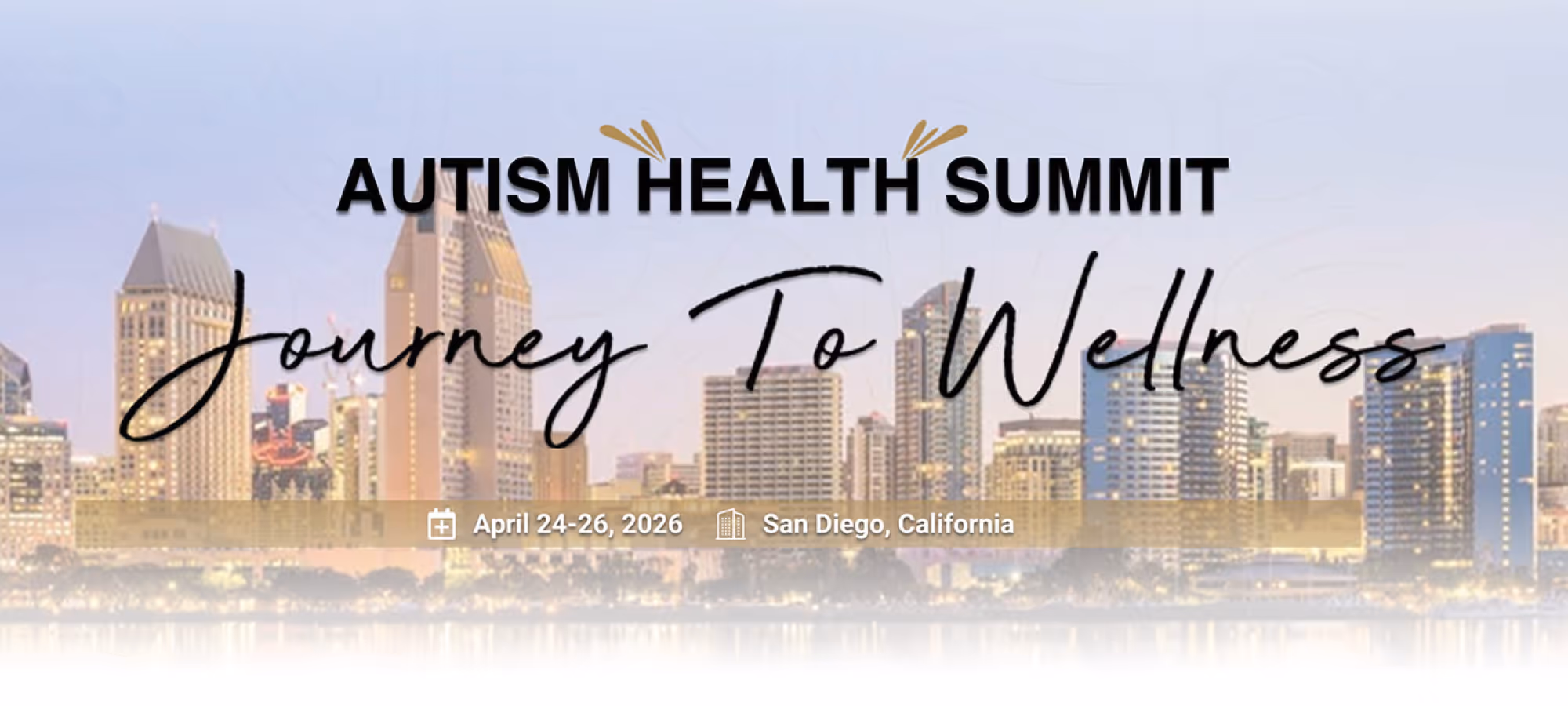 Autism Health Summit 2026 banner - San Diego, California